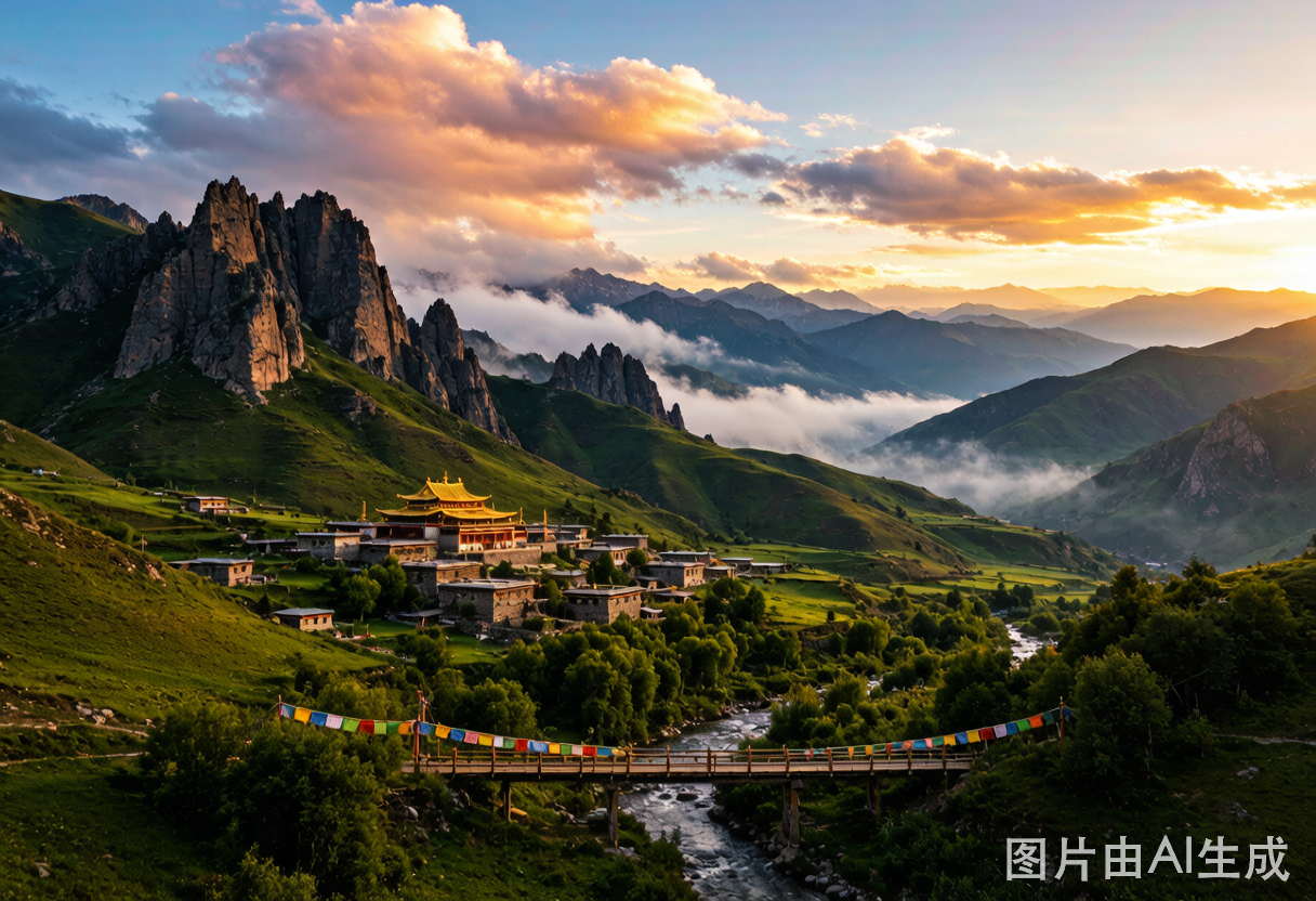甘南高原晨曦