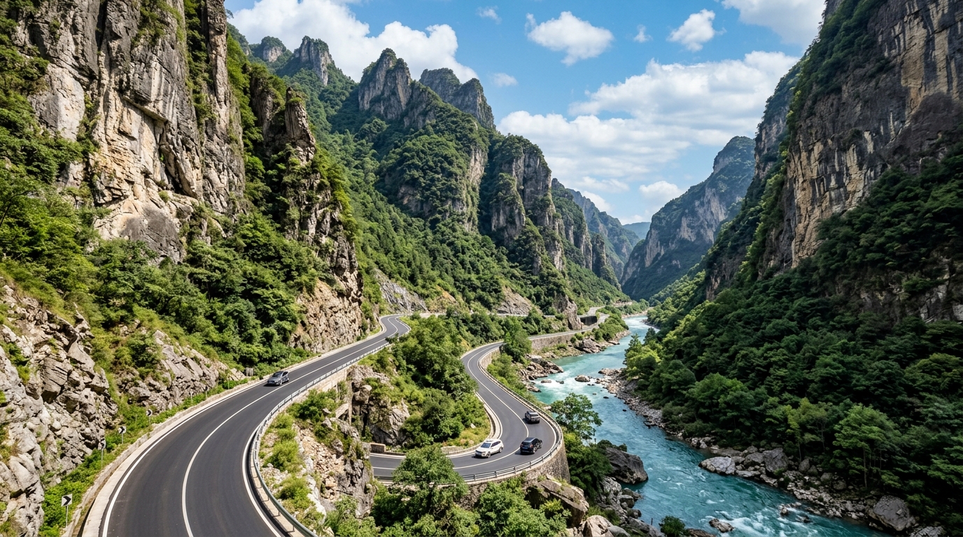 白龙江大峡谷